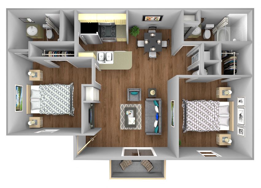 Palmetto 2 Bedroom Apartment for Rent at Fountains of Forestwood Fort Myers Palmetto 2 Bedroom Apartment for Rent at Fountains of Forestwood Fort Myers
